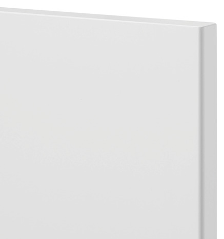 Façade 1 porte + 1 tiroir 60cm "Dorice" blanc brillant - L. 59.7 x H. 71.5cm - Cooke and Lewis - Brico Dépôt