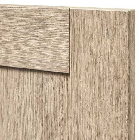 Façade 3 tiroirs + 1 casserolier 40cm "Coline" chêne clair - L. 39.7 x H. 71.5cm - Cooke and Lewis - Brico Dépôt