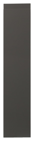 Façade 1 porte "Glorian" anthracite l.14,7 x h.71,5 cm - GoodHome - Brico Dépôt