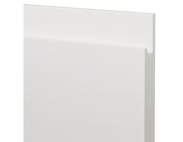 Façade 1 casserolier ou sur-hotte 60cm "Glorian" blanc brillant - L. 59.7 x H. 35.6cm - Cooke and Lewis - Brico Dépôt