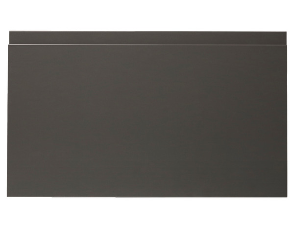 Façade casserolier ou hotte avec poignée "Glorian" anthracite l.59,7 x h.35,6 cm - GoodHome - Brico Dépôt