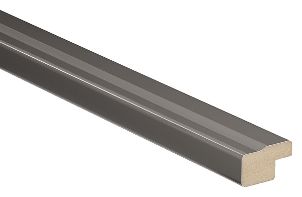 Corniche cache-lumière "Chia" gris l.240 x h.3,5 cm - GoodHome - Brico Dépôt