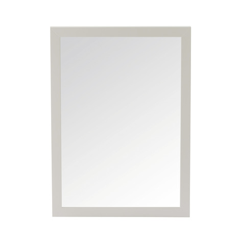 Miroir de salle de bains blanc Perma L.70 x H.50 x P.1,6 cm - GoodHome - Brico Dépôt