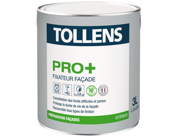 Primaire façade Tollens Pro 3L - Tollens - Brico Dépôt