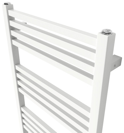 Sèche-serviette "Duala" blanc - H. 127,2 x L. 45 cm - GoodHome - Brico Dépôt