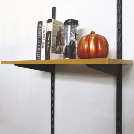 Console double noire 27 cm "Twinny" - Form - Brico Dépôt