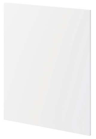 Côté de remplacement bas gauche "Balsamita" blanc l.57 x h.72 x ép.1,8 cm - GoodHome - Brico Dépôt