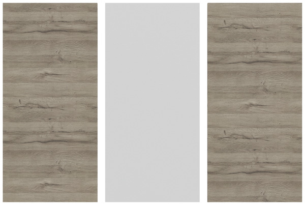 Côté de remplacement colonne "Pachira" bois - l.57 x H.201 cm - GoodHome - Brico Dépôt