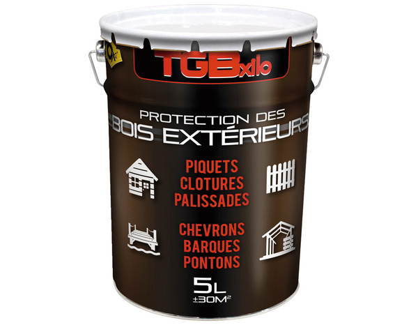 Enduit protecteur des bois extérieurs 5 L - Brico Dépôt