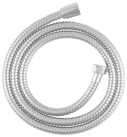 Flexible de douche argent en acier inoxidable - 1,5 m - GoodHome - Brico Dépôt
