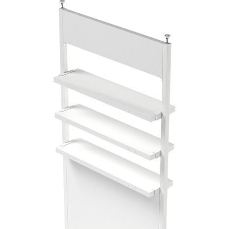 Kit étagère "Alara" blanc - GoodHome - Brico Dépôt