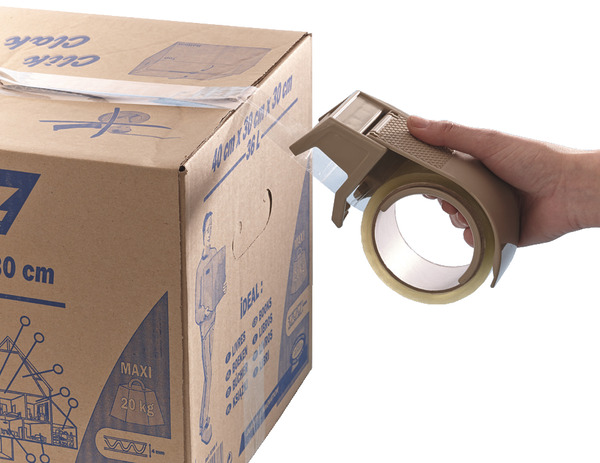 Dévidoir manuel à adhésif avec rouleau 66 m - Brico Dépôt