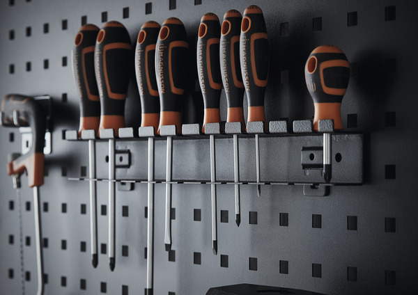 Porte-tournevis en acier maxi 12 tournevis - MAGNUSSON - Brico Dépôt