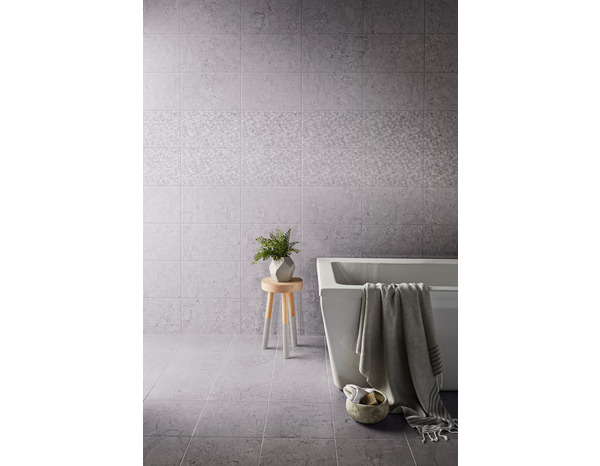 Carrelage mural "Ideal marble" gris - l. 25 x L. 40 cm - Brico Dépôt