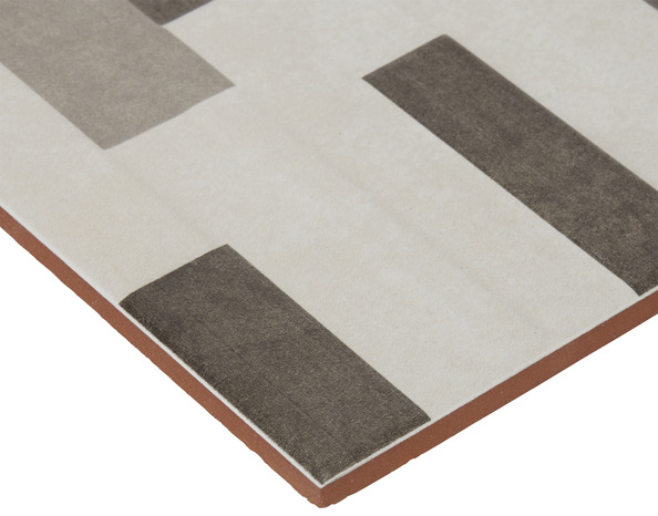 Décor mural "Cimenti" taupe - l. 25 x L. 40 cm - Brico Dépôt