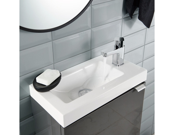 Carrelage mural "Trentie" gris - l. 10 x L. 20 cm - GoodHome - Brico Dépôt