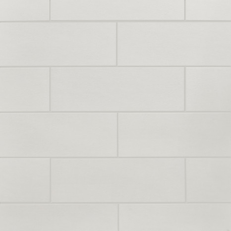 Carrelage mural "Textile" blanc - l. 20 x L. 60 cm - GoodHome - Brico Dépôt