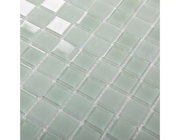 Mosaïque "Glina" vert - l. 30 x L. 30 cm - GoodHome - Brico Dépôt