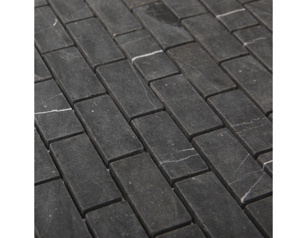 Mosaïque sol/mur "Blue stone" gris anthracite - l. 30 x L. 30 cm - GoodHome - Brico Dépôt