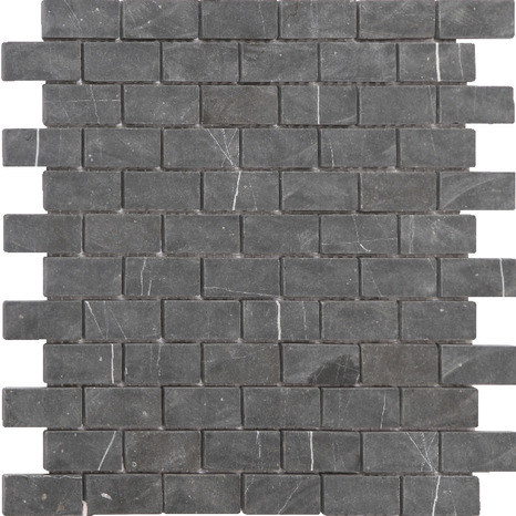 Mosaïque sol/mur "Blue stone" gris anthracite - l. 30 x L. 30 cm - GoodHome - Brico Dépôt