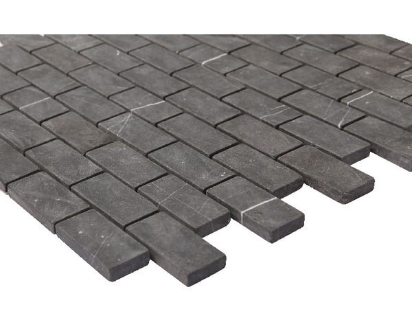 Mosaïque sol/mur "Blue stone" gris anthracite - l. 30 x L. 30 cm - GoodHome - Brico Dépôt