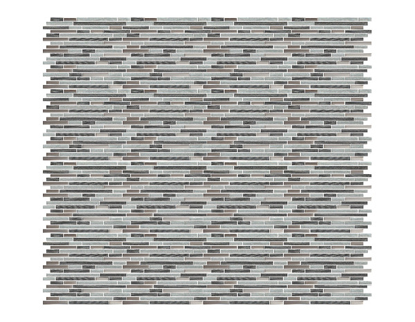 Mosaïque "Foxe" mix gris - l. 30 x L. 30 cm - GoodHome - Brico Dépôt