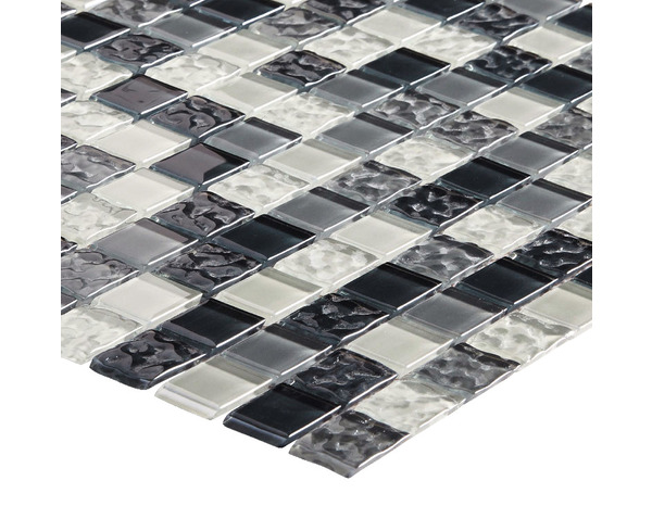 Mosaïque "Calabria" mix gris - l. 30 x L. 30 cm - Colours - Brico Dépôt