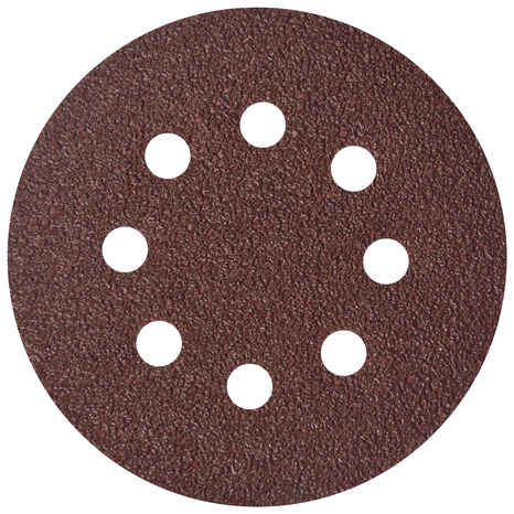 U. Fit 10 disques velcro perforés grains assortis diamètre 125 - Universal - Brico Dépôt