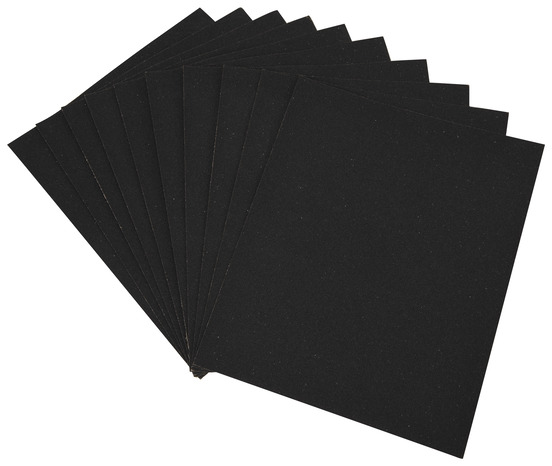 Lot de 10 feuilles de papier de verre 230 x 280 mm - Brico Dépôt