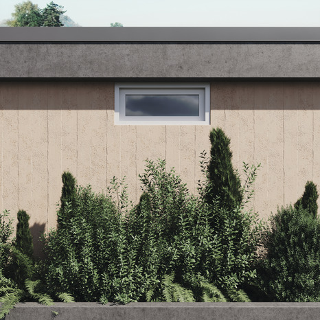 Châssis abattant PVC blanc 1 vantail h.45 x l.120 cm - GoodHome - Brico Dépôt