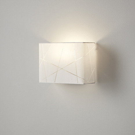 Applique murale blanche "Dachigam" H.17 cm x L.10 cm - GoodHome - Brico Dépôt