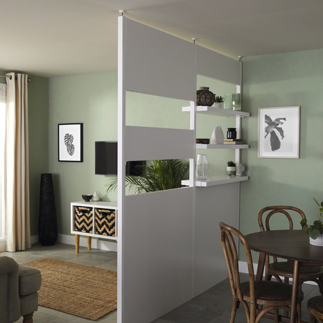 Kit espacement "Alara" blanc - GoodHome - Brico Dépôt