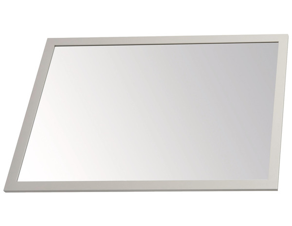 Miroir de salle de bains gris Perma L.100 x H.70 x P.1,6 cm - GoodHome - Brico Dépôt