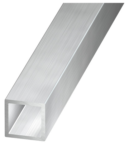 Tube carré alu brut - 16 x 16 mm 1 m - Brico Dépôt