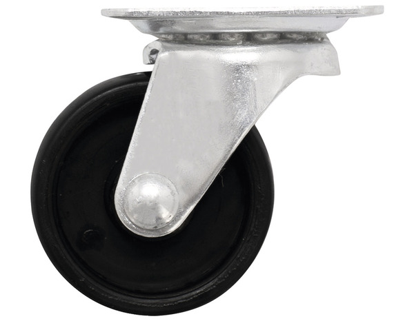 Roulette pivotante PP noir - Ø 3,8 cm - 20 kg - Brico Dépôt