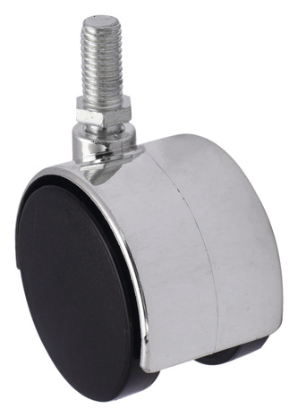 Roulette pivotante PP noir - Ø. 5 cm - 40 kg - Brico Dépôt
