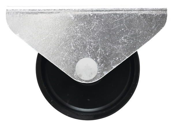 Roulette fixe nylon noir - Ø 4,5 cm - 20 kg - Brico Dépôt