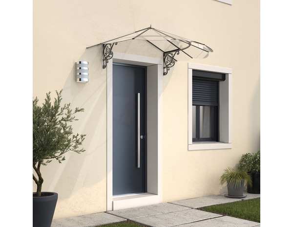 Marquise en acrylique L. 178 cm x P. 125 x H. 80 cm - GEOM - Brico Dépôt