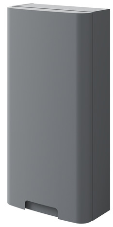 Colonne de rangement Gris "Himalia" - L.40 x H.80 x P.20 cm - GoodHome - Brico Dépôt