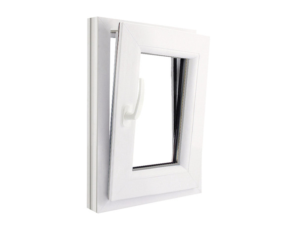 Fenêtre PVC blanc oscillo-battante 1 vantail droit h.60 x l.40 cm - GoodHome - Brico Dépôt