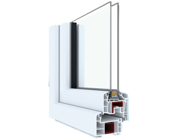 Fenêtre PVC blanc oscillo-battante 1 vantail droit h.60 x l.40 cm - GoodHome - Brico Dépôt