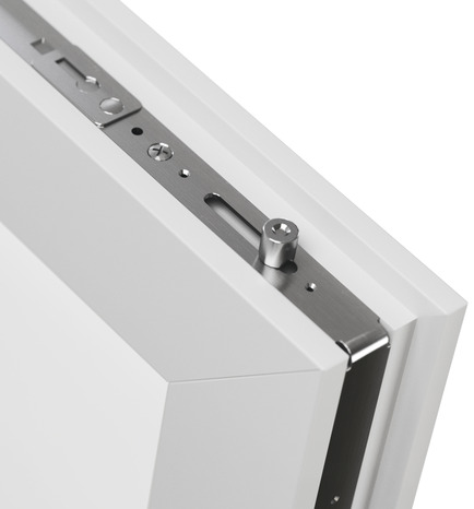 Fenêtre PVC blanc oscillo-battante 1 vantail droit + volet roulant h.75 x l.60 cm - GoodHome - Brico Dépôt