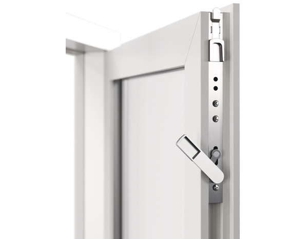 Fenêtre PVC blanc oscillo-battante 2 vantaux + volet roulant h.175 x l.100 cm - GoodHome - Brico Dépôt