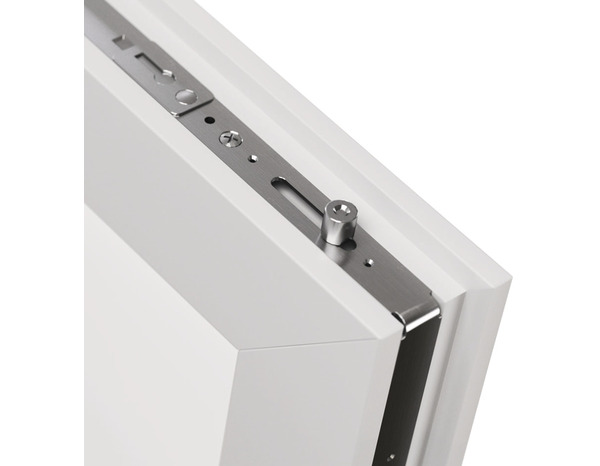 Fenêtre PVC blanc oscillo-battante 1 vantail droit h.45 x l.40 cm - GoodHome - Brico Dépôt