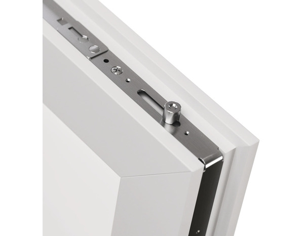 Fenêtre PVC blanc oscillo-battante 1 vantail gauche h.115 x l.60 cm - GoodHome - Brico Dépôt