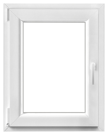 Fenêtre PVC blanc oscillo-battante 1 vantail gauche h.75 x l.60 cm - GoodHome - Brico Dépôt