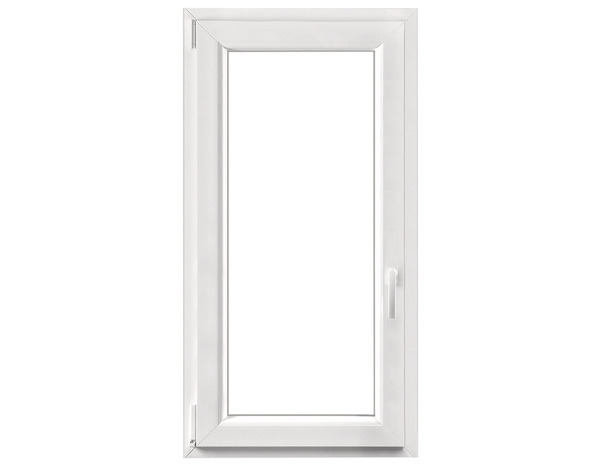 Fenêtre PVC blanc oscillo-battante 1 vantail gauche h.115 x l.60 cm - GoodHome - Brico Dépôt