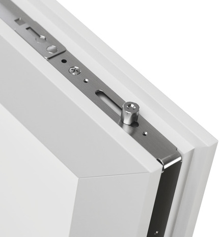 Fenêtre PVC blanc oscillo-battante 1 vantail droit h.60 x l.60 cm - GoodHome - Brico Dépôt