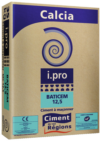 Sac de ciment à maçonner Calcia - 35 Kg - Brico Dépôt