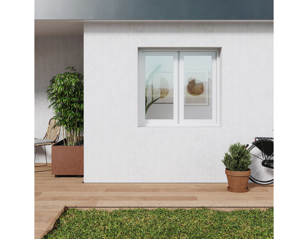 Fenêtre PVC blanc oscillo-battante 2 vantaux h.145 x l.120 cm - GoodHome - Brico Dépôt